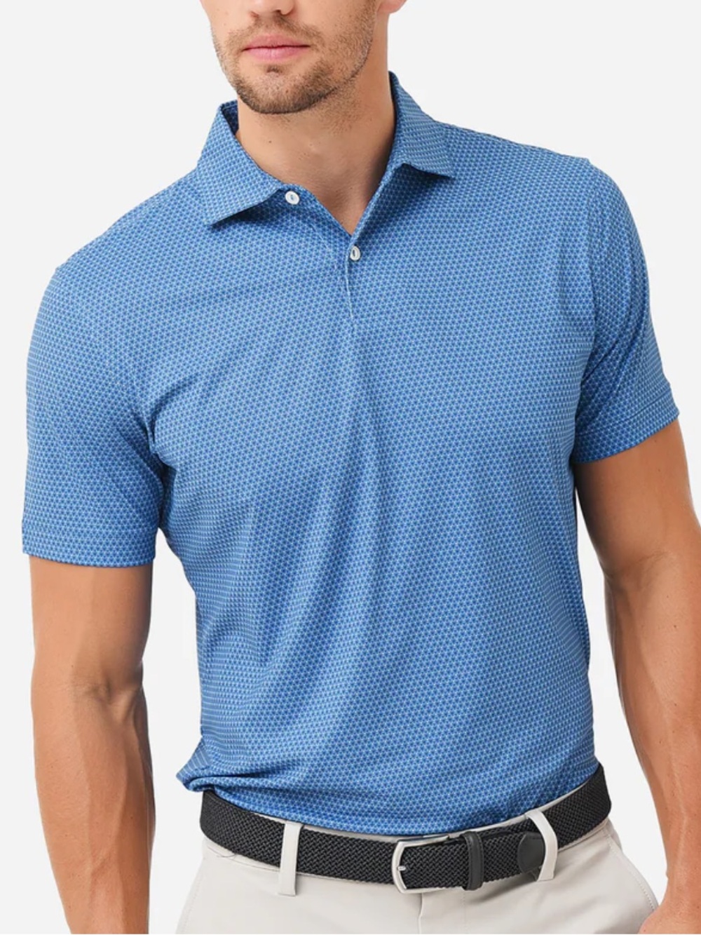Peter Millar Crown Crafted Spalding Performance Jersey Polo | LARGE